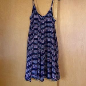 Express flowy sun dress, small